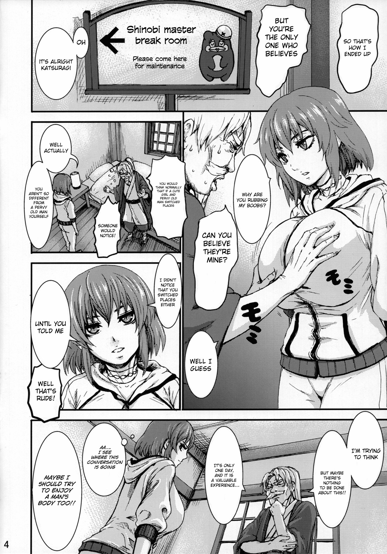 Hentai Manga Comic-Her Unfeeling Breasts-Read-3